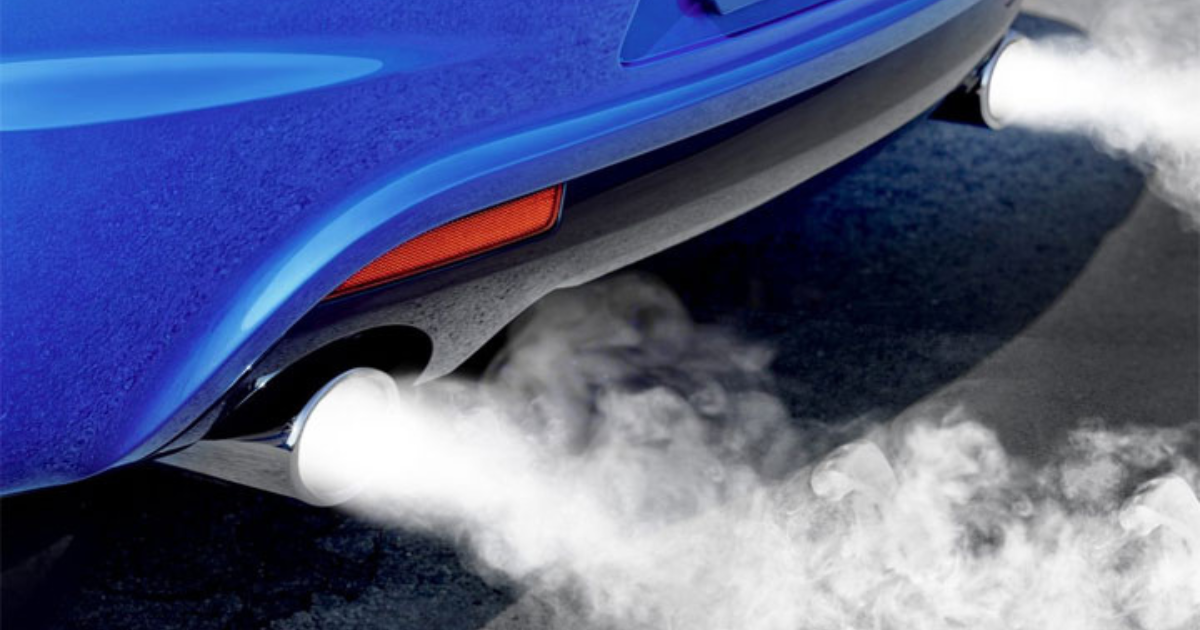 what does white smoke from exhaust mean